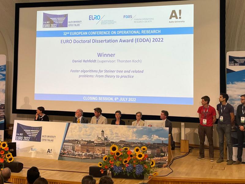 EURO Doctoral Dissertation Award (EDDA) 2022