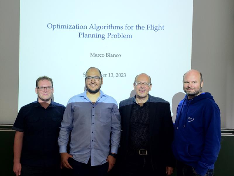 Marco Blanco defends thesis at FU Berlin