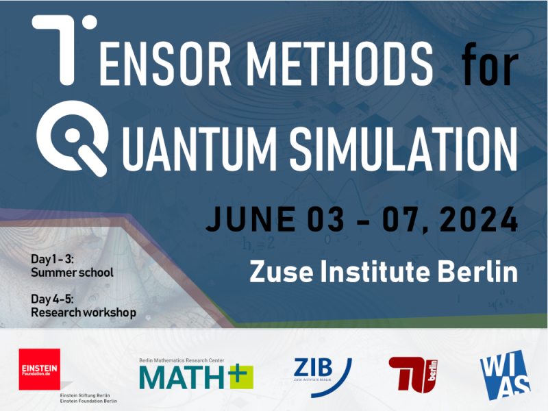 Workshop on Tensor Methods for Quantum Simulation (TMQS2024)