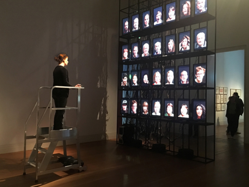 Exhibition &quot;The Face – A Search for Clues&quot; in Dresden