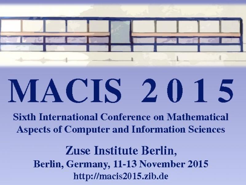 MACIS 2015 Conference