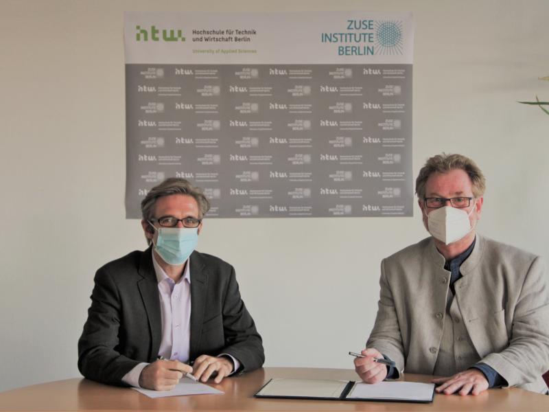 HTW Berlin enters cooperation with Zuse Institute Berlin