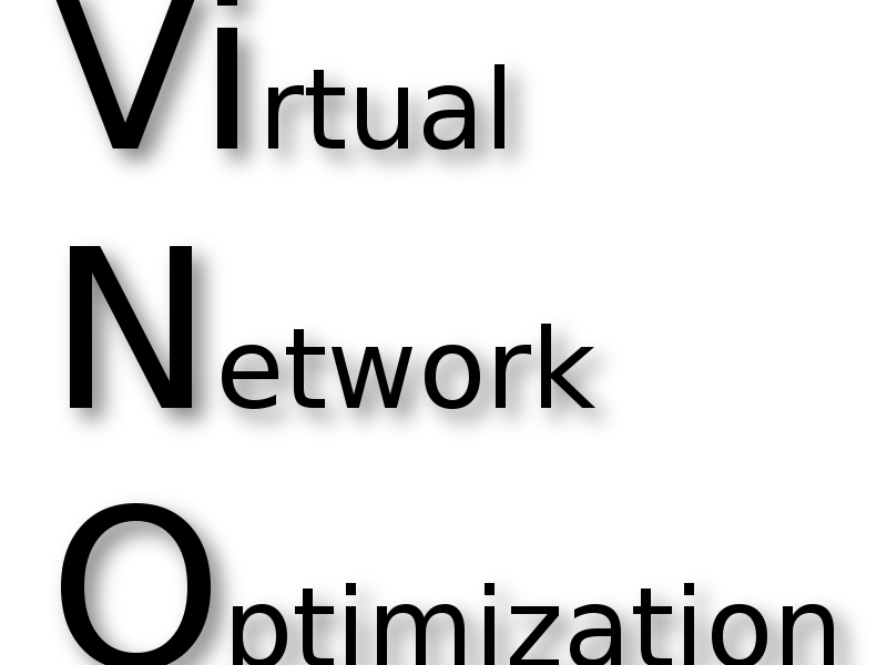 Optimization and Dynamics of Virtual Networks