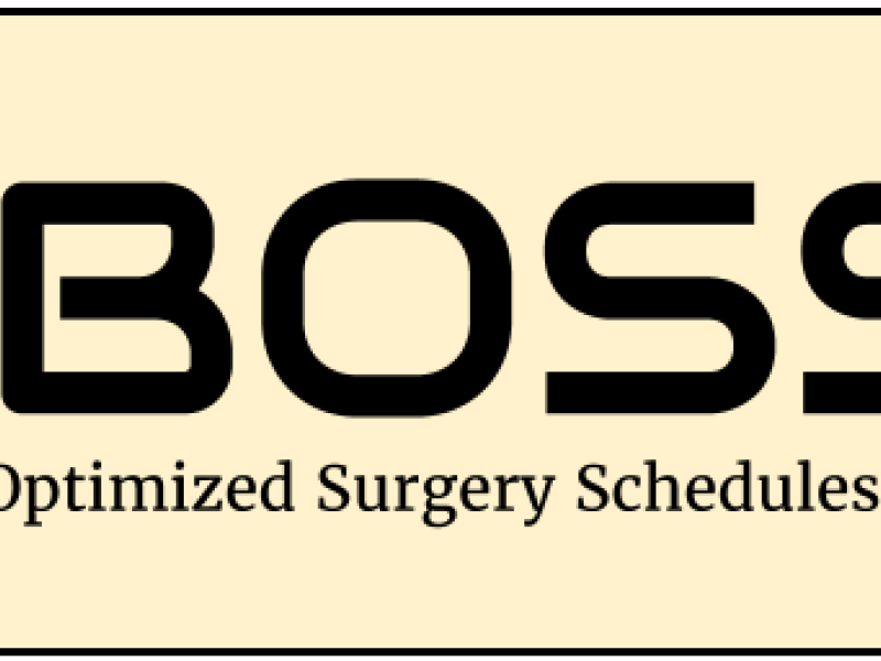Information-Based Optimization of Surgery Schedules