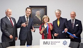 Eröffnung des Permanent IMU Secretariat