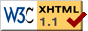 [Valid XHTML 1.1]