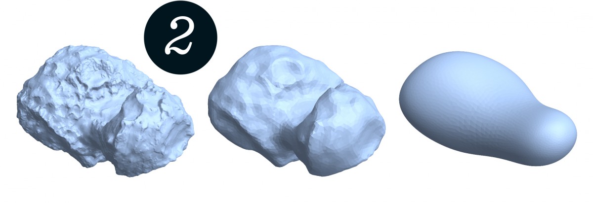 The nucleus of 67P/Churyumov-Gerasimenko