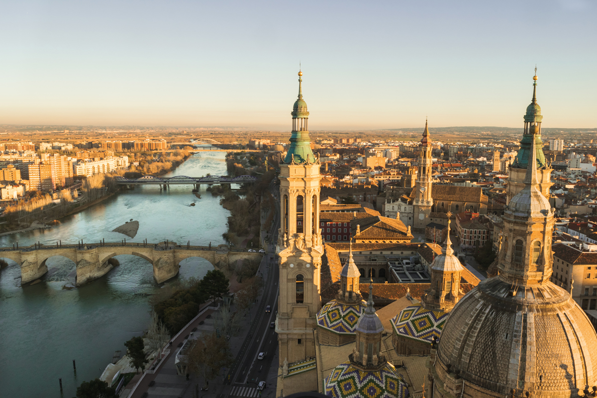 View of Zaragoza.