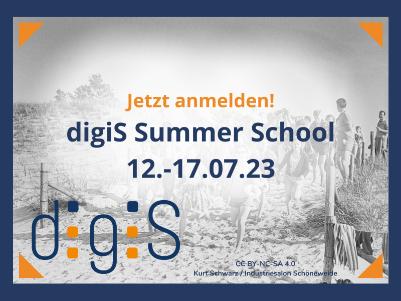 digiS Summer School (12.-17. Juli) - Anmeldungen geöffnet