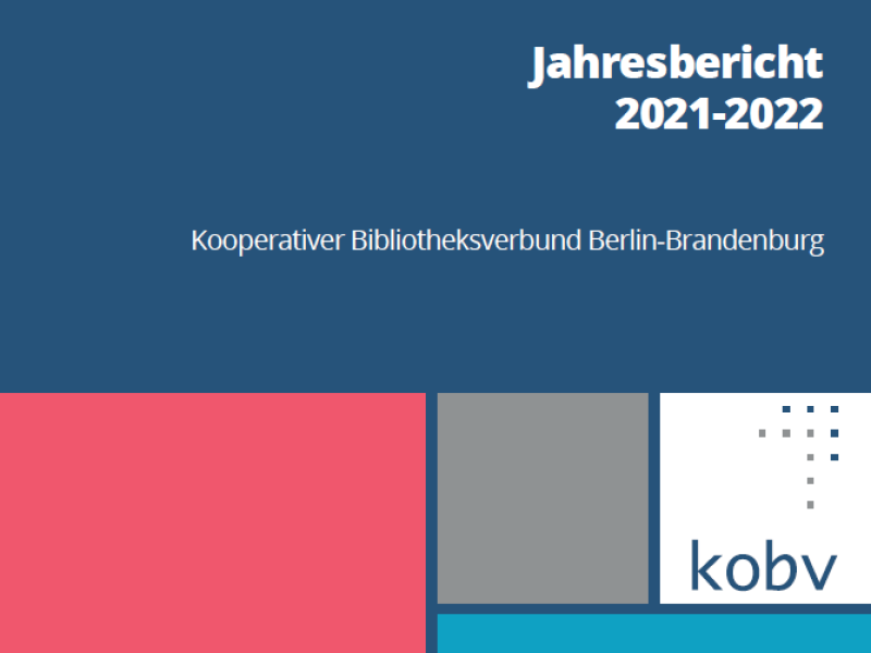 KOBV Annual Report 2021-2022 published