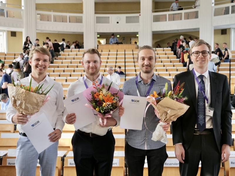 Max Huneshagen wins a Master’s thesis Award of the German Operations Research Society