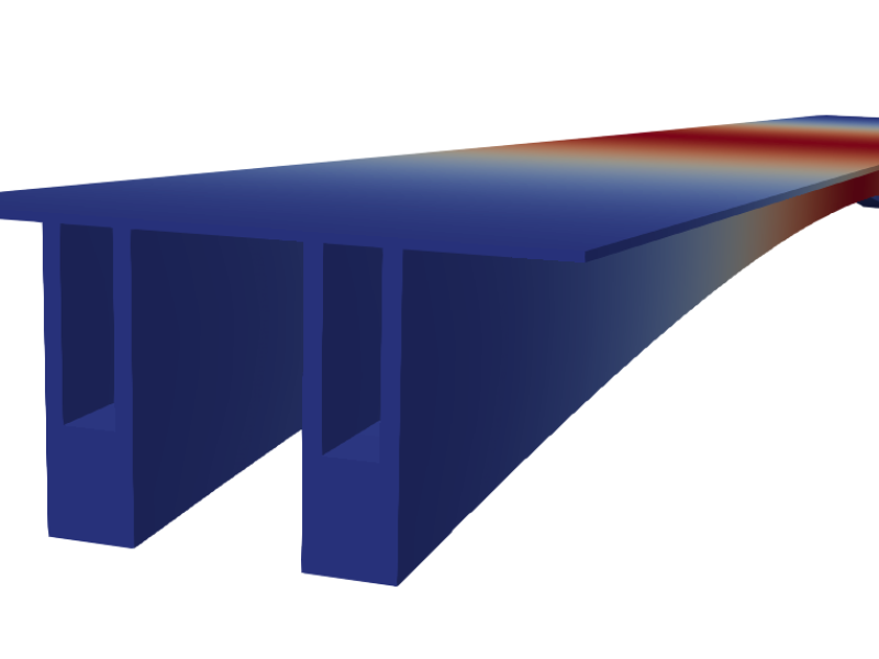 Data driven model adaptation for identifying stochastic digital twins of bridges