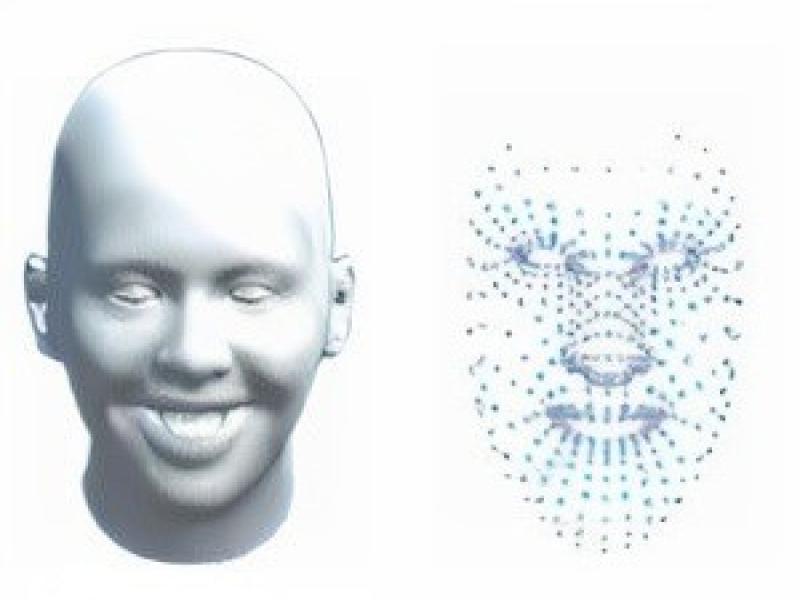Mimic Facial Expression with Landmarks 