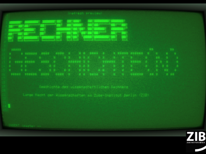 Das Computermuseum im ZIB