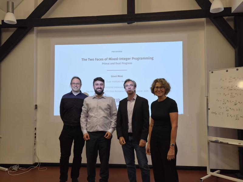 Erfolgreiche Verteidigung der Dissertation von Gioni Mexi an der TU Berlin