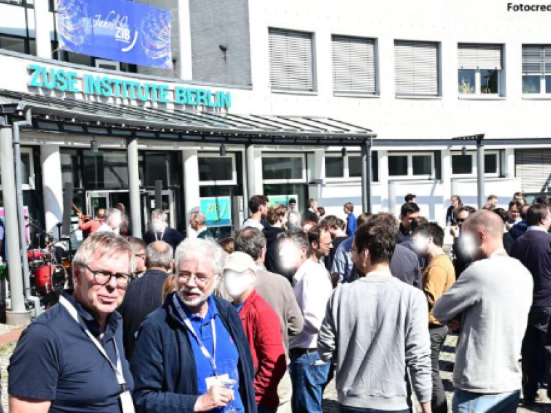 Zuse Institute Berlin celebrates its 40th birthday in 2024, among others with the scientific conference “ZIB Forty – Past and Future” which has been successfully held on June 11-13.