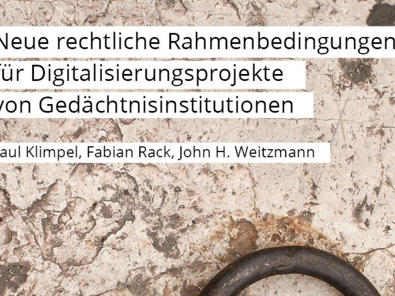 Workshop zu rechtlichen Fragestellungen bei Digitalisierungsprojekten