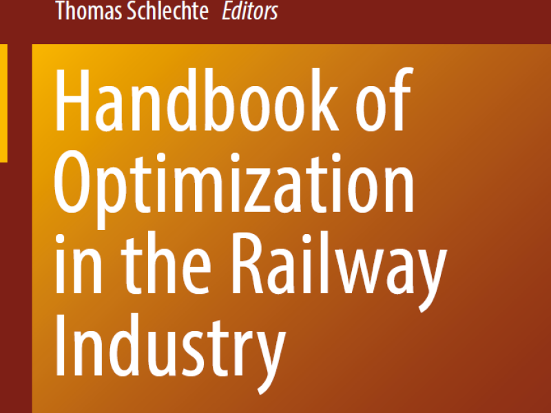 New Handbook of Optimization in the Railway Industry