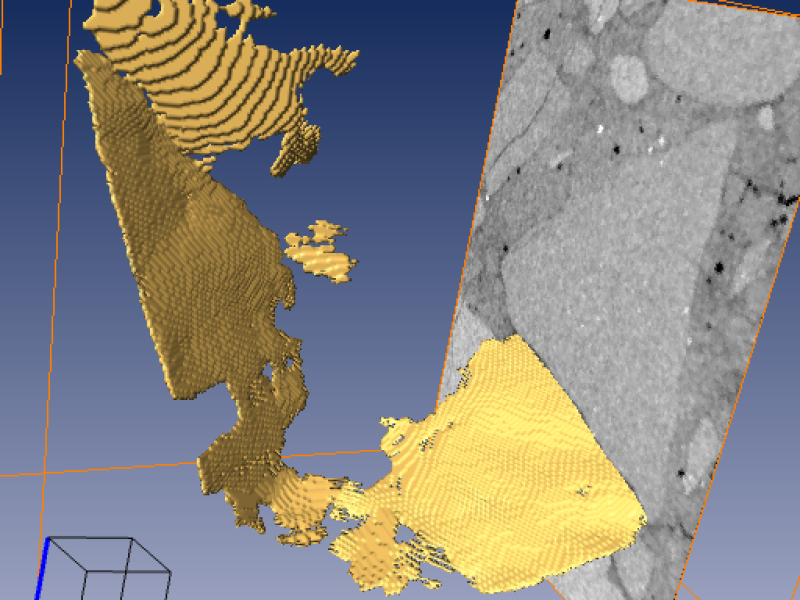 Crack Detection in CT Images of Concrete Specimen