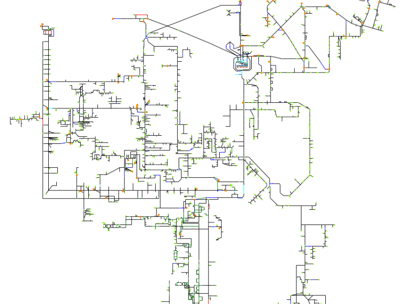 Acyclic Network Flows