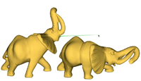 An Efficient Construction of Reduced Deformable Objects