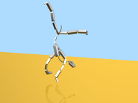Animating Articulated Characters using Wiggly Splines